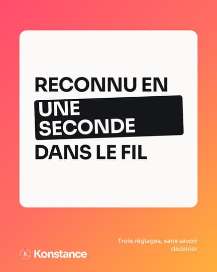 Reconnu en une seconde dans le fil